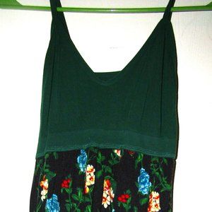 Green Floral Sundress